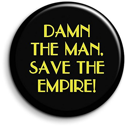 Empire Records Damn The Man Quote Fridge Magnet - Novelty Memo Board Noticeboard Button Magnet - Cult Film Quotes - Movie Lover Gift - 90's Movies Memorabilia - Cute Mini Magnet - Stocking Filler - Secret Santa