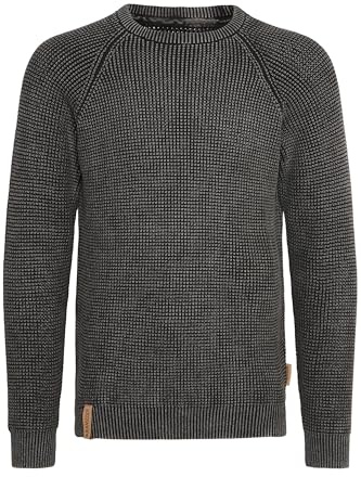 Indicode IDRockford Herren Pullover, S, Black (999)