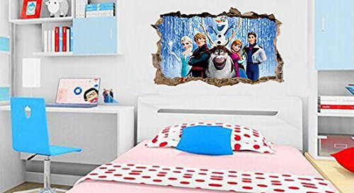 Frozen Eiskönigin Wandtattoo Wandaufkleber Tattoo 50 x 30 cm *NEU*OVP*