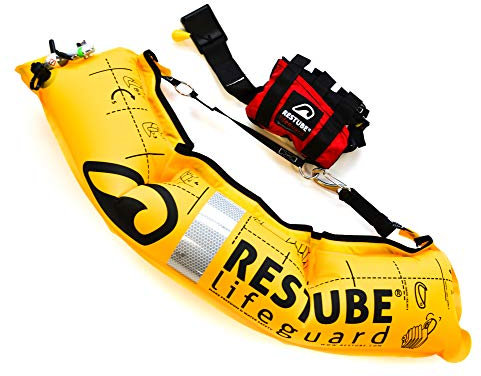 Restube Unisex-Adult Lifeguard Swimming buoy, Korall Rot, Small