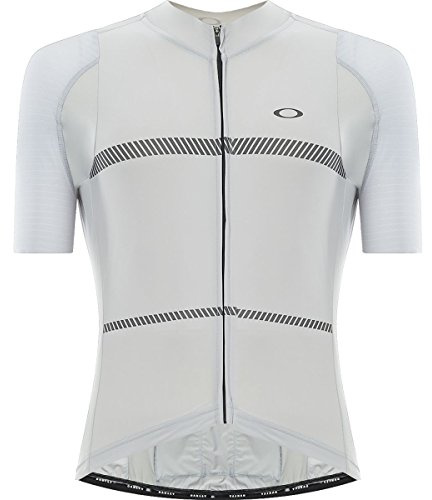 Oakley Men's Jawbreaker Premium Jersey Shirts,Medium,Stone Gray