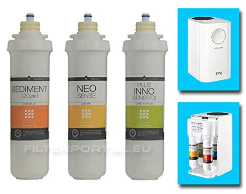Coway Wasserfilter Set Kit: CSFM11-20, CNFM11, CIFM11-D-PLUS für Circle P-160