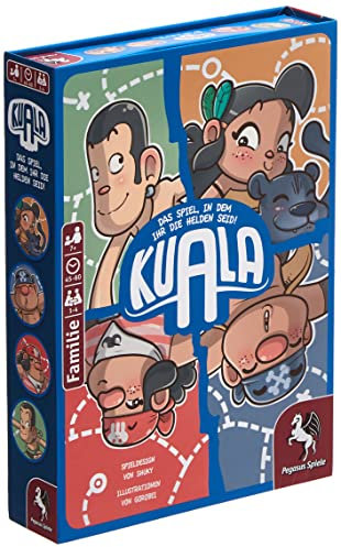Pegasus Spiele 36020G - Kuala (Abenteuer-Comic-Spiel)