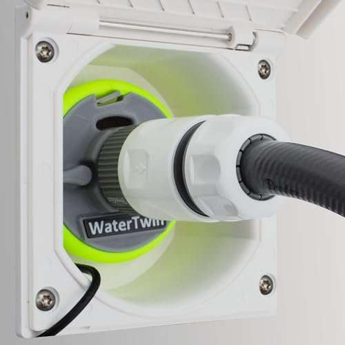 WATERTWIN Wohnmobil Wassertankdeckel Befüll Adapter mit Gardena Anschluss für neuere Dethleffs XLi, ALPA, TREND, PULSE Modelle (Typ 3-Pin D:68)
