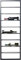 Kare Design Hängeweinregal Bistro Schwarz, Wandregal mit 8 Ebenen, Stahl, Hängendes Regal für den Weinkeller und Küchenbereich, Wohnzimmer Regal, Aufbewahrung, 120x42x6 cm (H/B/T)