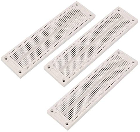 Hailege 3pcs SYB-120 700 Punkte Lötfreie Leiterplatte Breadboard 60x12 Lötfreie Prototyp Leiterplatte Proto Shield Verteilung Verbindungsblöcke