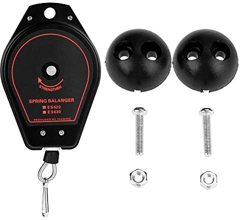 ES620 Federzug, Federzug Seilzug Federzughalterung Einziehbarer Feder Balancer Werkzeughalter 0,6~2,0 kg Tragkraft, Metall und Gummi Material