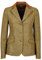 Dublin Frauen Tweed Wildleder Kragen Maßgeschneiderte Reitjacke - Braun