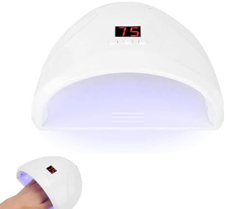 UV Gel Nail Polish Dryer, LED Manicure Lamp, Smart Nail Hardening Machine, Professional Nail Tool