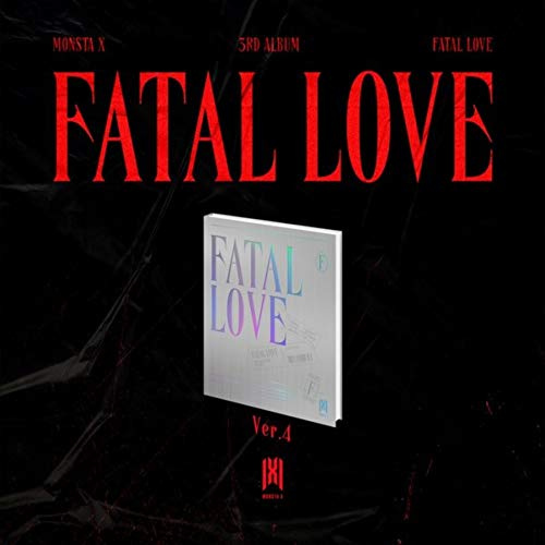 Monsta X - Fatal Love, Ver.4 incl. CD, PhotoBook, Sticker, Photocard, PreOrder Benefit, Folded Poster, Extra Photocards