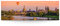 Eindrucksvolles XXL Panorama Wand-Bild Skyline Dresden Elbe als Leinwandbild mit 150x50cm. Dieses große Bild setzt Ihr Wohnzimmer oder Schlafzimmer definitiv in Szene