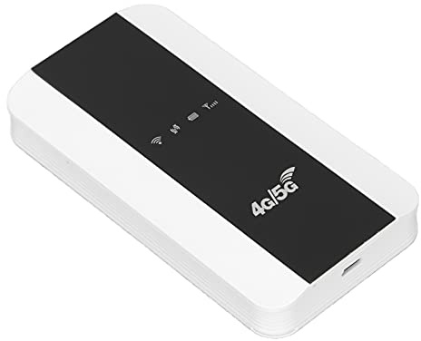 Wi-FI Portable, Hotspot Wi-FI Mobile Téléchargement Rapide jusqu'à 150 Mbps Prise en Charge de la Carte SIM 4G / 5G, Routeur de Voyage sans Fil pour Point d'accès Mobile(M10-3)