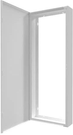 Coffret d'habillage pour tableaux électriques en acier blanc - Dim. du coffret : H 1170 x L 450 x P 140 mm - Marque ATOLE
