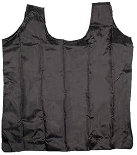 fiXte Reusable Fold Away Shopping Bag Eco Friendly Foldable Travel Grocery Carrier with Carry Pouch and Clip (Black)