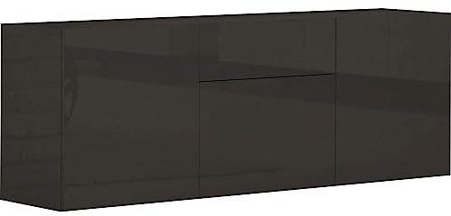 Web Furniture Moderne Anrichte für Wohnzimmer, hergestellt in Italien, 170 x 40 x 35,2 cm - Meti