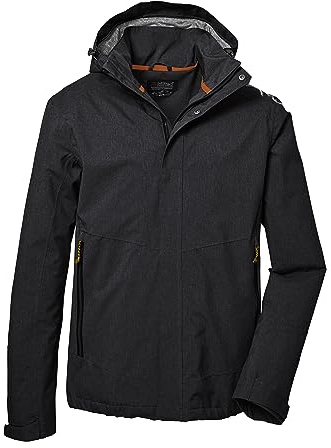 Killtec Herren Kos 53 Mn Jckt Funktionsjacke/Outdoorjacke mit abzippbarer Kapuze (1er Pack)