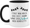 Tasse Tassen 325ml - Fehlt nur noch das Zelt dann wäre der Zirkus hier komplett - Kollegen Geschenk Kleine Abschiedsgeschenke Kollegin - 325 ml - Schwarz - kaffeetasse neuer job geschenke büro