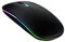 AURUM PC Maus Kabellos Bluetooth und Funk - Aufladbar & LED - für Computer Laptop MAC Tablet Smartphone
