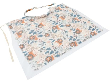 ORFOFE Coppo Copertura per Allattamento Multipurpose in Cotone e Poliestere, Coppo Nursing Cover Morbida e Confortevole per Breastfeeding e Uso Materno