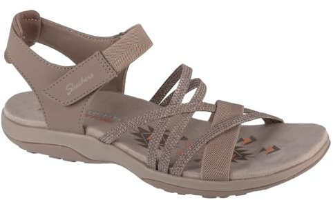 Skechers Reggae Slim - Meadow Grazer 163193-TPE, Women sandals, Grey, 40 EU