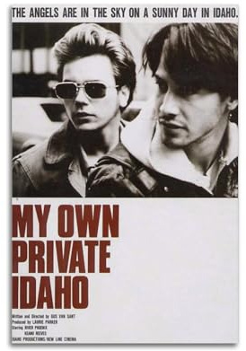 szzmyo Filmposter My Own Private Idaho, dekoratives Gemälde, modern, ästhetisch, Leinwandposter, Schlafzimmer, Kunst, Wohnzimmer, Dekoration, Poster, 30 x 45 cm, ungerahmter Stil