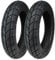 Allwetter Reifen Set 90/90-12 Winter M+S 54J TL kompatibel mit Roller Elektro Scooter