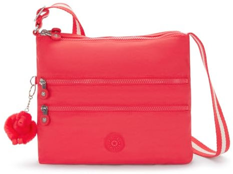 Kipling ALVAR Mittelgroße Umhängetasche, Red (Rot)