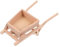 DECHOUS Junior Wheelbarrow Garden Wheelbarrow Micro Landscape Farm Tool Wooden Decorative Truck