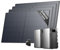 EF ECOFLOW Kit solaire Stream Ultra et AC Pro Batterie de 3,84 kWh avec panneaux solaires rigides 520W*4, double port CA 2300 W, 6000 cycles de charge, Plug & Play, TOU, contrôle intelligent AI