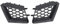 Rejilla Frontal para S&Eat para Ibiza para Tipo 6L 2002-2009 Accesorios Exterior Coche Parachoques Delantero Parrillas Superiores