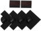 Housoutil 1 juego Accesorios para Esquinas de Pantallas de Ventana Fijadores de Esquinas para Instalación DIY sin Herramientas Material Resistente y Diseño Elegante