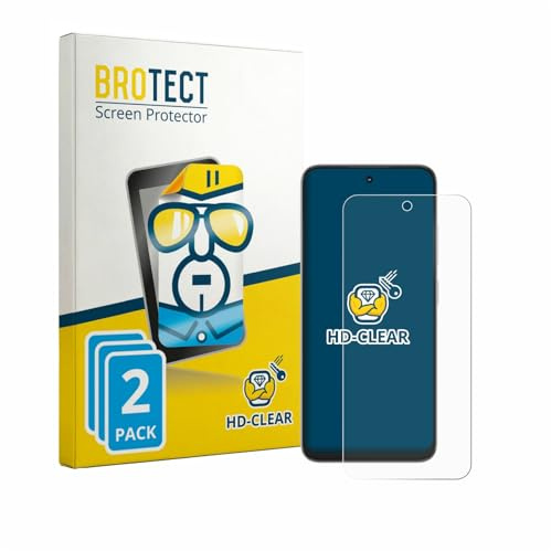 BROTECT 2 Stück Schutzfolie für ZTE Nubia Focus 2 Displayschutz Folie Made in Germany, Ultra-Klar
