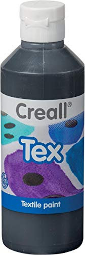 Creall Havo24035 Havo Textilfarbe, 250 ml, Schwarz, 15 Stück