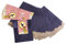 Logbuch-Verlag 25 mini Geschenktüten dunkelblau mit Pferde Aufkleber Give-Away Tüten Kindergeburtstag Mädchen 9,5 x 14 cm