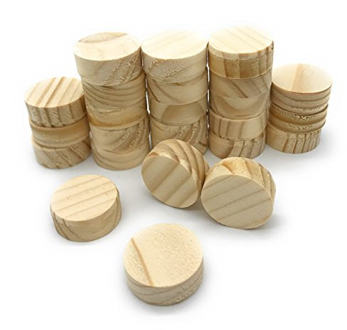 Querholzplättchen D=25mm 25-Stück/0,218€ Stück