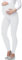 Be Mammy Lange Umstandsleggings aus Viskose Leggings Blickdicht Damen, Maternity Clothing, Ideal für die Schwangerschaft BE-02 (Weiß, M)