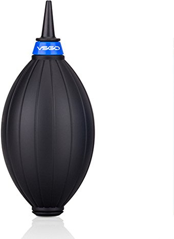 VSGO Mini Air Blower for Camera Lens Sensor DV and Computer Keyboard Black (DDA-9-Black)