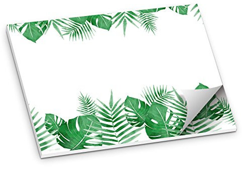 Schreibunterlage Tischset Platzset Blätter 50 Blatt DIN A3 29,7 cm x 42,0 cm Pflanzen