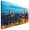 Paul Sinus Art GmbH Amsterdam Skyline 120x 50cm Panorama Leinwand Bild XXL Format Wandbilder Wohnzimmer Wohnung Deko Kunstdrucke