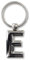 If Metal Letter Keyring Personalised Alphabet Letters - Silver -E Porte-clés 7 Centimeters Argenté (Silver)