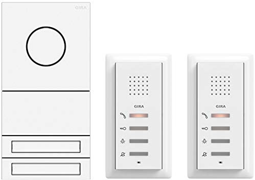 Zweifamilienhaus-Paket Audio System 106 GIRA 2407902