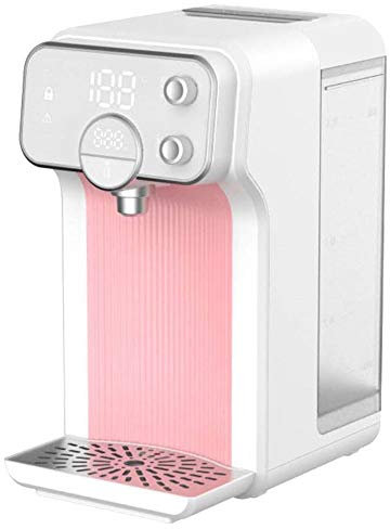 TONGSH 3.5L Compact Instant Hot Water Dispenser with Adjustable Temperature and Water Volume (Color : Pink)