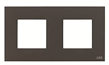 Marco básico Antracita 2 ventanas 2272.1AN Serie Zenit de Niessen