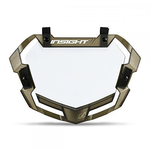 Insight Pro BMX Number Plate 3D Vision2 (Translucent Black, Pro)