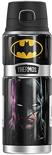 Batman Batman vs Joker THERMOS STAINLESS KING Stainless Steel Drink Bottle, Vacuum insulated & Double Wall, 24oz