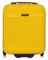 OCHNIK Mittlerer Koffer | Hartschalenkoffer | Material: ABS | Farbe: gelb | Größe: M | Abmessungen: 66 × 45 × 26 cm | Fassungsvermögen: 65 Liter | 4 Räder | Hohe Qualität