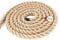 Seiletech.de JUTESEIL | 5m | 20mm Stark | Naturfasern Absperrseil Jute gedreht Tauziehen DIY Dekoration