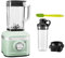 Kitchenaid Artisan Standmixer-Starter-Set K400 (5KSB4026EPT) - inkl. Mixbehälter-Set 500ml (5KSB2030PJB), Mini-Teigschaber