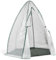 TERRE JARDIN - Serre de Jardin 4 Saisons - Serre d'Hivernage Tipi 160 x 180 cm - Bâche Imperméable Renforcée - Anti-intempéries, Antigel, Anti-UV - Structure en Acier Robuste - Légumes Plantes