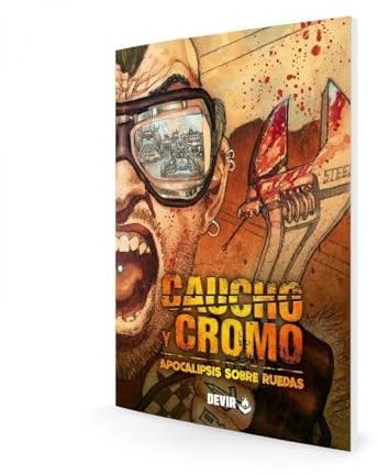 Devir - Caoutchouc et Chrome : Apocalypse sur Roues, Jeu de rôle, Jeu de rôle avec des Amis, Jeu de rôle apocalyptique, Jeu de rôle 14 Ans (CAUYCRO)